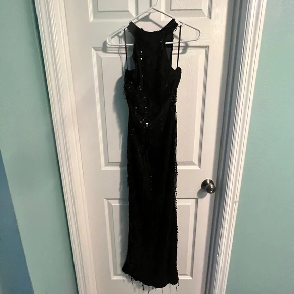 AX Paris | Dresses | Beautiful Sequin Dress Black Size 6 Ax Paris | Poshmark